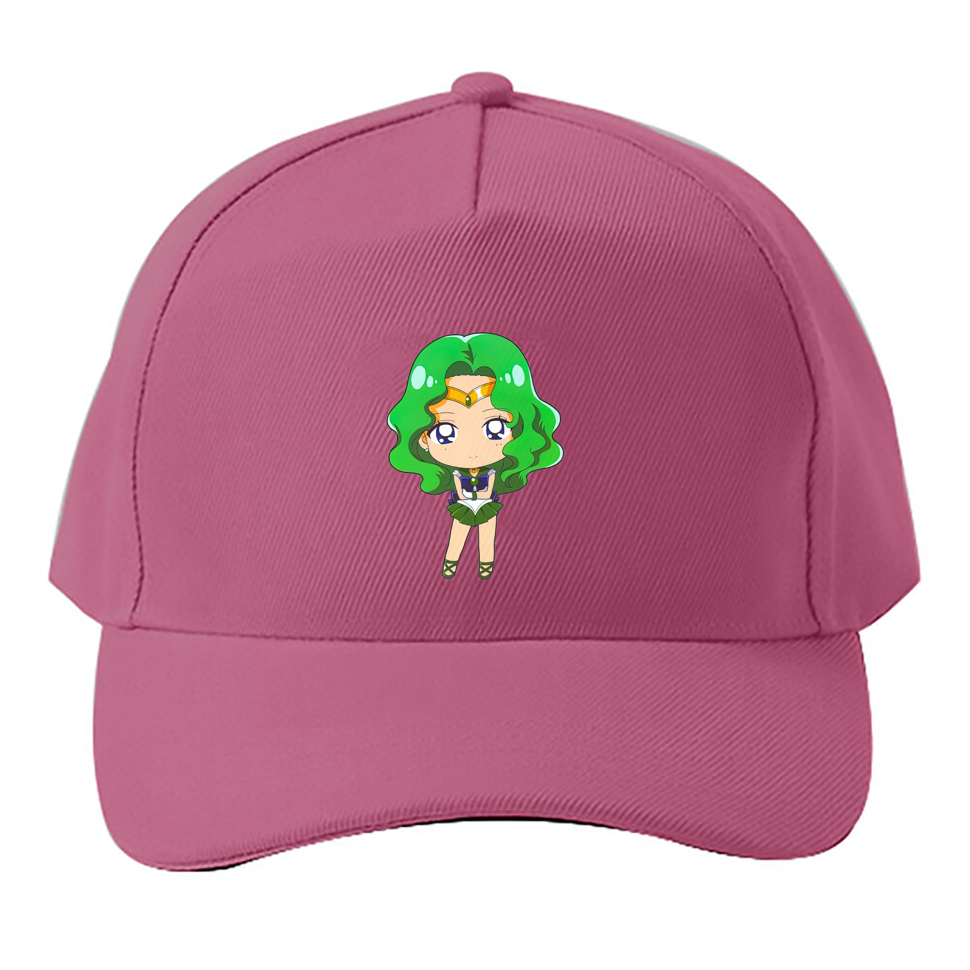 （画像用） 美少女戦士セーラームーン 海王 みちる（かいおう みちる） Sailor Moon Kaiou Michiru ベースボールキャップ 綿100％ 男女兼用 帽子 スポーツ
